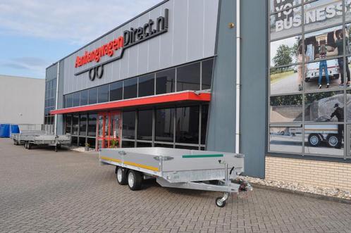 Geremde Eduard plateauwagen - 456x200 cm - 2700 kg bruto, Auto diversen, Aanhangers en Bagagewagens, Ophalen of Verzenden