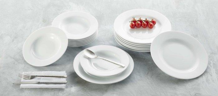 Alessi - Jasper Morrison - Bord (16) - PlateBowlCup -, Antiek en Kunst, Antiek | Meubels | Stoelen en Banken