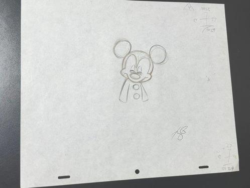 Walt Disney - Originele animatie tekening van Mickey Mouse -, Boeken, Strips | Comics