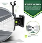 Tillvex® Tuinslanghaspel - Wandslangenbox - 20m Tuinslang  -, Verzenden, Nieuw