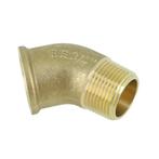 BONFIX Draad messing Bocht 45° 3/4 bi.dr. x bt.dr., Doe-het-zelf en Verbouw, Buizen en Afvoer, Ophalen of Verzenden, Nieuw