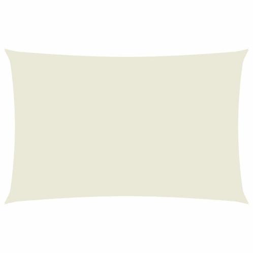 Creme Zonnescherm 2x5m - Waterdicht | OP = OP | Tweedekansje, Tuin en Terras, Schaduwdoeken, Nieuw, Ophalen of Verzenden