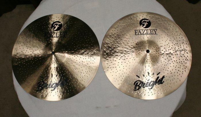 Fazley - bright b20 14 inch - Hi-hat bekken set (Zonder, Muziek en Instrumenten, Blaasinstrumenten | Blokfluiten