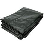 6x8 groen 250gr afdekzeil met zeilringen - bouwzeil, Doe-het-zelf en Verbouw, Zeil en Folie, Ophalen of Verzenden, Nieuw, 15 m² of meer