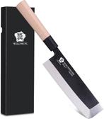 Koksmes - Nakiri mes - Groentemes - Japans mes - 19,4 cm - W, Verzenden, Zo goed als nieuw