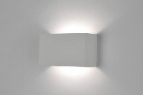 Rietveld Wandlampen - Wit - Metaal, Aluminium, Huis en Inrichting, Lampen | Wandlampen, Verzenden