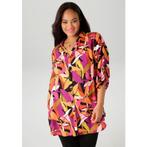 Aniston PLUS Lange blouse met grootformaat bladeren, Verzenden, Nieuw