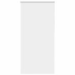 vidaXL Rolgordijn verduisterend 110x210 cm stofbreedte 105,7, Verzenden, Nieuw, Wit