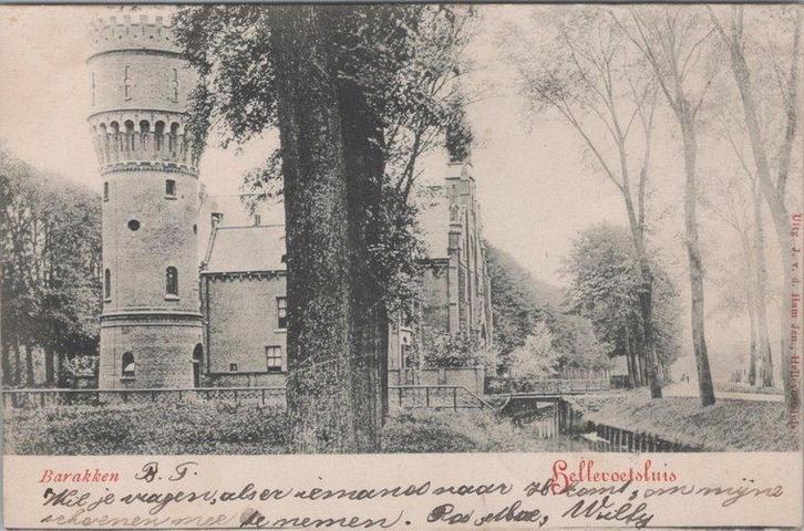 HELLEVOETSLUIS - Barakken, Verzamelen, Ansichtkaarten | Nederland, Verzenden