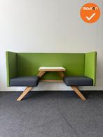 Design Zitmeubel - TOOaPICNIC Hide 110 - Groen met Antraciet, Vergader- of Presentatieruimte, Ophalen of Verzenden, Gebruikt, Stoel