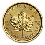 Gouden Maple Leaf 1/10 oz 2024, Postzegels en Munten, Munten | Amerika, Goud, Losse munt, Verzenden, Noord-Amerika