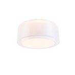 Moderne plafonnière wit 50 cm 3-lichts - Drum Duo, Huis en Inrichting, Lampen | Plafondlampen, Nieuw, Overige materialen, Modern