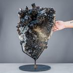 Rauchquarz Druse op standaard – krachtige aardenergie in