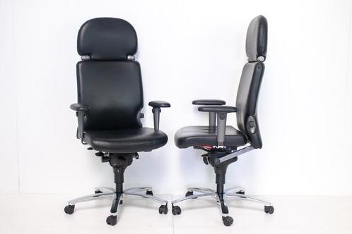 Leren bureaustoel Haworth Comforto 7713, Huis en Inrichting, Bureaustoelen, Bureaustoel, Gebruikt, Ergonomisch, Ophalen of Verzenden