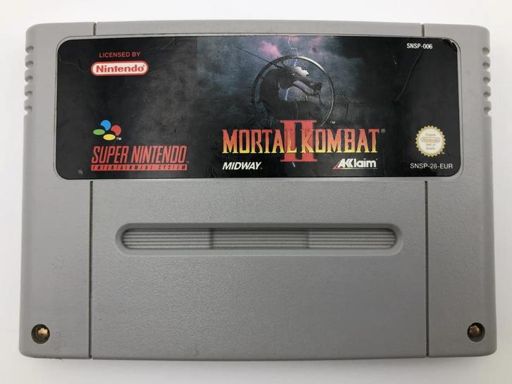 Mortal Kombat II - Super Nintendo SNES, Spelcomputers en Games, Games | Nintendo Super NES, Ophalen of Verzenden