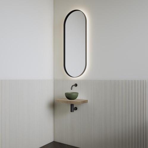 Fonteinset | BWS Leto | Planchet Ash Grey | Waskom Mat Olijf, Doe-het-zelf en Verbouw, Sanitair, Overige typen, Nieuw, Ophalen of Verzenden