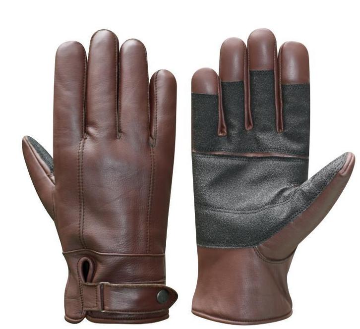 Lederen Rolling Comfy winterhandschoenen cognac, Kleding | Heren, Mutsen, Sjaals en Handschoenen, Handschoenen, Nieuw, Overige maten