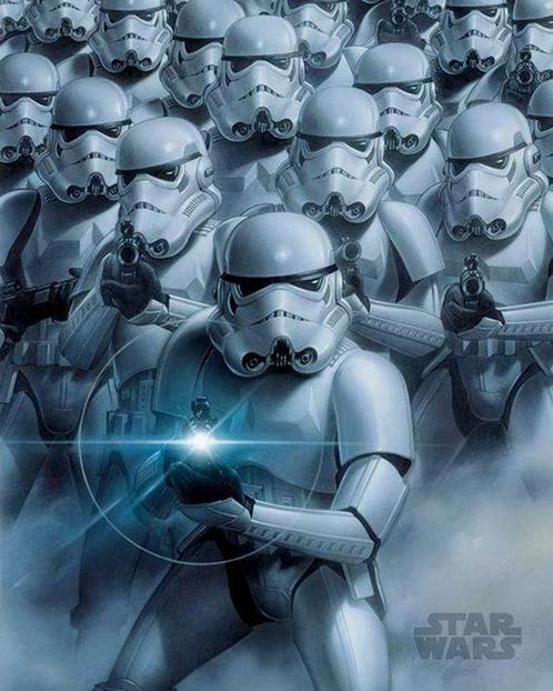 Poster Star Wars Stormtroopers 40x50cm, Verzamelen, Posters, Nieuw, A1 t/m A3, Verzenden