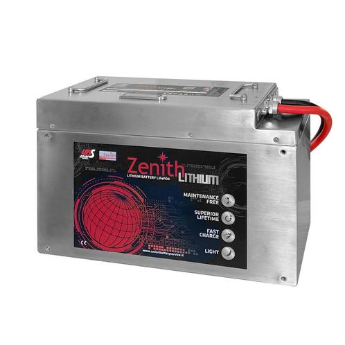 Zenith Lithium LiFePO4 accu | ZLI036065.INOX | 38.4V 100Ah, Auto-onderdelen, Accu's en Toebehoren, Ophalen of Verzenden