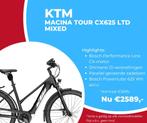 KTM Macina Tour CX625 - Bosch CX Performance - 625 Wh accu, Ophalen of Verzenden, Nieuw