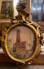 Franz Vervloet (1795-1972) - Venezia Campo San Barnaba, Antiek en Kunst, Kunst | Schilderijen | Klassiek