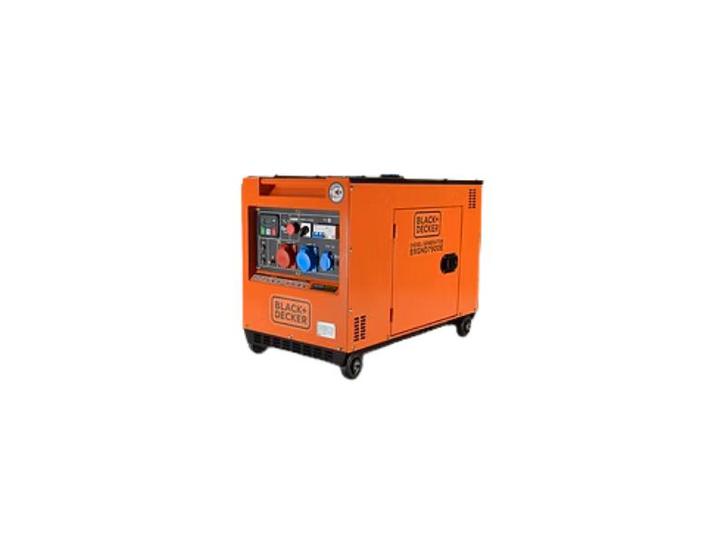 Black+Decker generator BXGND7900E 7.7 kVA, Zakelijke goederen, Machines en Bouw | Aggregaten, Ophalen