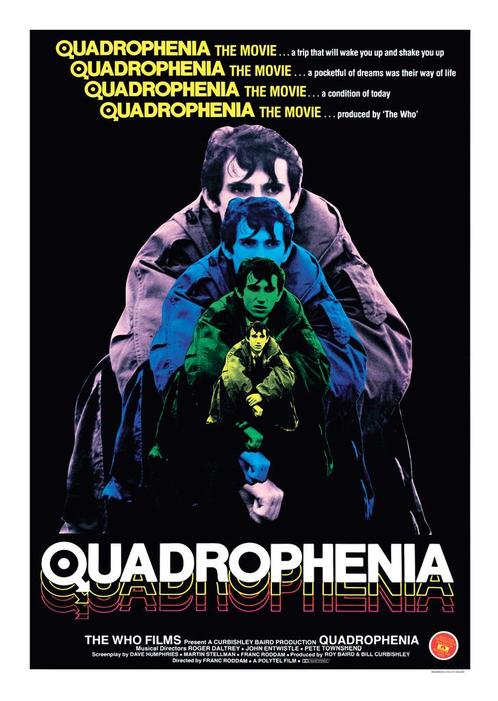 Posters - Poster Quadrophenia - The Who, Verzamelen, Muziek, Artiesten en Beroemdheden, Zo goed als nieuw, Verzenden