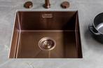 Lanesto Copper 311615CP Enkele Keukenspoelbak 50 x 40, Ophalen of Verzenden, Nieuw, Koper, Wastafel