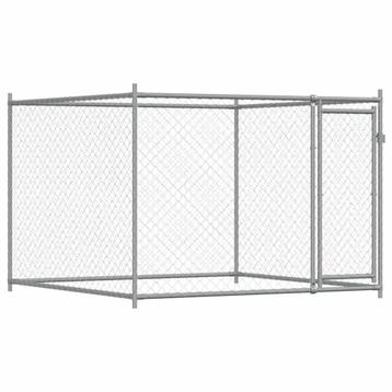 Gegalvaniseerd Hondenhok 2x2m - Tweedekansje voor jouw hond! beschikbaar voor biedingen