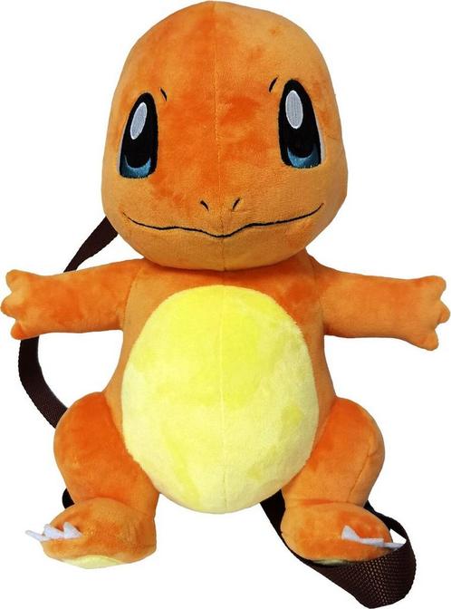 CyP Brands Pokémon Pluche Rugzak-Charmander (Diversen) NIEUW, Sieraden, Tassen en Uiterlijk, Tassen | Rugtassen, Nieuw, Ophalen of Verzenden