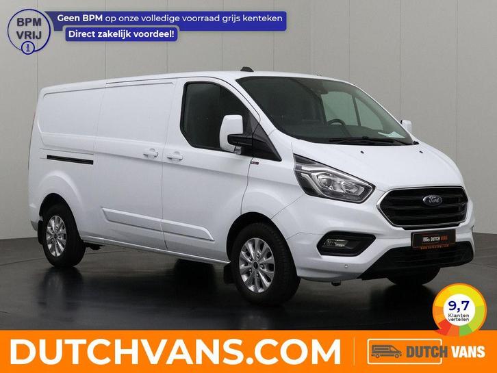 Ford Transit Custom Bestelbus 2.0TDi | wit, Auto's, Bestelauto's, Lease, Handgeschakeld, BTW verrekenbaar, Diesel, Wit, Ford
