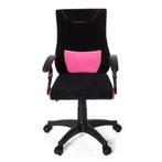 Bureaustoel | Met Armleuning | Kinderen | Stof | Zwart/Pink, Verzenden, Nieuw