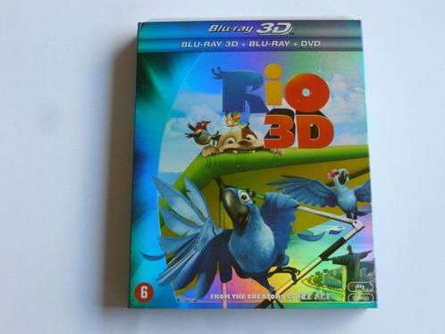 Rio -  Blu-ray 3D + Blu-ray + DVD, Cd's en Dvd's, Dvd's | Kinderen en Jeugd, Verzenden