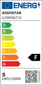 Bureaulamp - Tafellamp - Tafellamp slaapkamer - Wit - Aigost, Huis en Inrichting, Lampen | Overige, Verzenden, Nieuw
