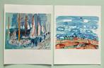 Raoul Dufy (1877-1953) - Lot de 2 lithographies : Marrakech