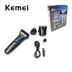Kemei KM-6333 3-in-1 Draadloze Tondeuse & Trimmer Set –, Witgoed en Apparatuur, Persoonlijke-verzorgingsapparatuur, Ophalen of Verzenden