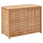 Wasmand 87cm - Walnoten Hout | Topdeal | 57% Korting, Ophalen of Verzenden, Nieuw