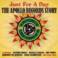 cd digi - Various - Just For A Day - The Apollo Records S..., Cd's en Dvd's, Cd's | Jazz en Blues, Zo goed als nieuw, Verzenden