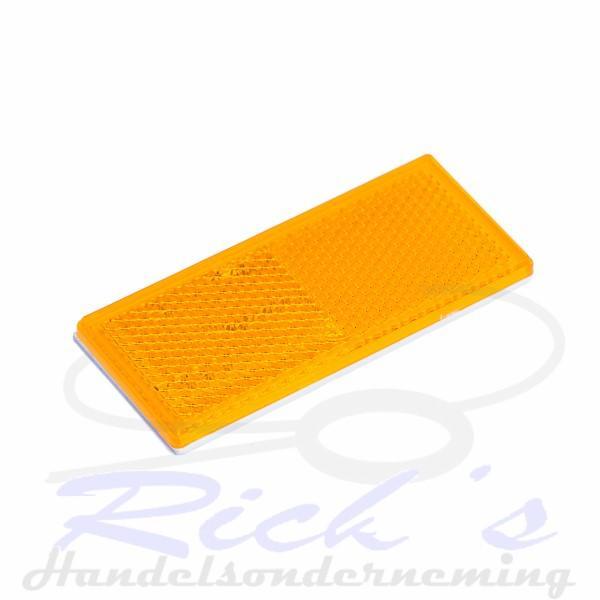 Reflector oranje plak 82×36, Auto-onderdelen, Verlichting, Nieuw, Ophalen of Verzenden