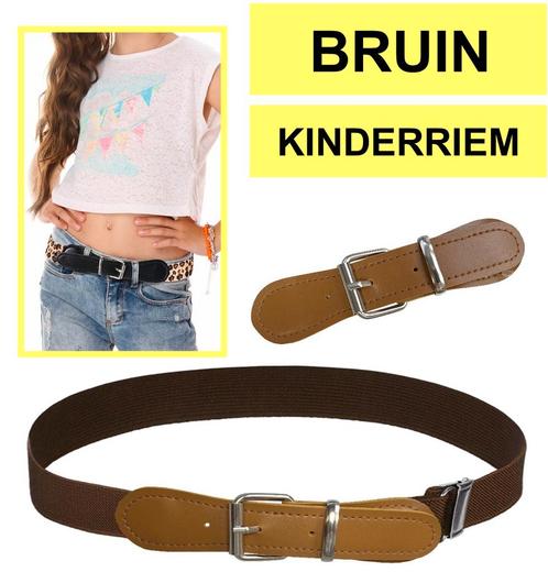 Fako Fashion® - Kinderriem Elastisch Oval - Elastische Riem, Kleding | Dames, Riemen en Ceinturen, Verzenden