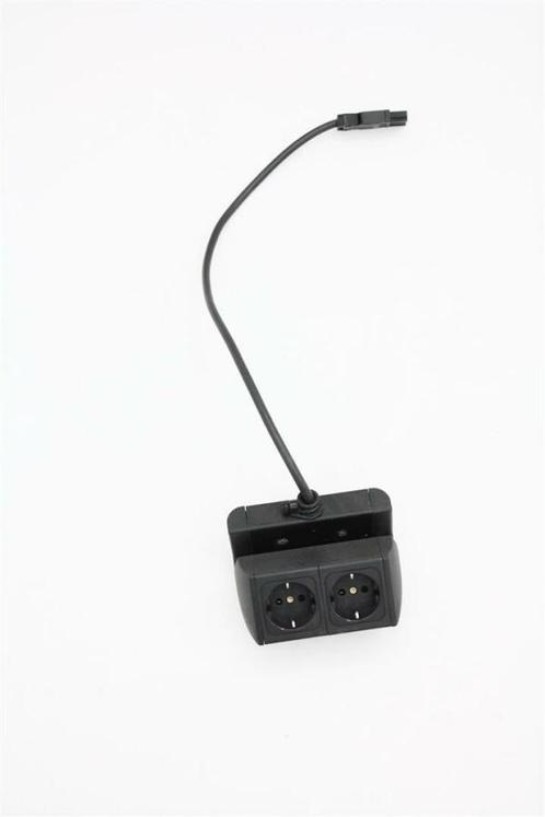 Stekkerdoos - Netbox - 2-weg - zwart, Diversen, Schoolbenodigdheden, Gebruikt, Ophalen of Verzenden