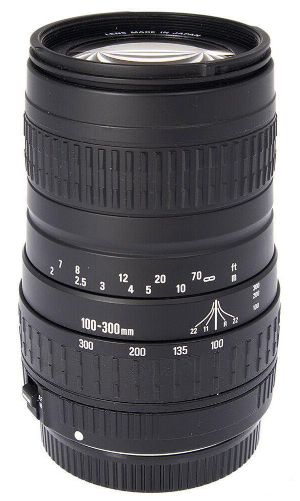Sigma Zoom 100-300mm f/4.5-6.7 DL voor Sony/Minolta, Audio, Tv en Foto, Fotografie | Lenzen en Objectieven, Zo goed als nieuw