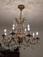 Kroonluchter - Kristal - Gigantische twaalf lampen, Antiek en Kunst