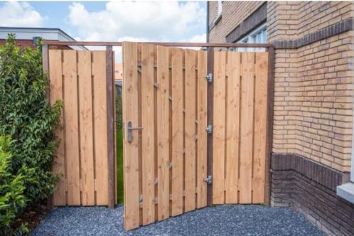 Schuttingdeur/tuinpoort/schutting poort MONTAGE/BEZORGING, Tuin en Terras, Tuinpoorten, Draaipoort, Nieuw, Hout, Ophalen of Verzenden