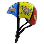 Kiddimoto Kinder Fietshelm Comic Small (48 - 53 cm), Verzenden, Nieuw