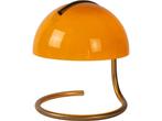 Lucide CATO - Tafellamp - Ø 23,5 cm - 1xE27 - Oranje, Huis en Inrichting, Verzenden, Zo goed als nieuw