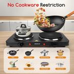 Kookplaat vrijstaand - Elektrische kookplaat - 2 Pits - 2500, Witgoed en Apparatuur, Kookplaten, Verzenden, Zo goed als nieuw