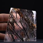 Toermalijnkwarts - Kracht Zwarte toermalijn in transparant, Verzamelen, Mineralen en Fossielen