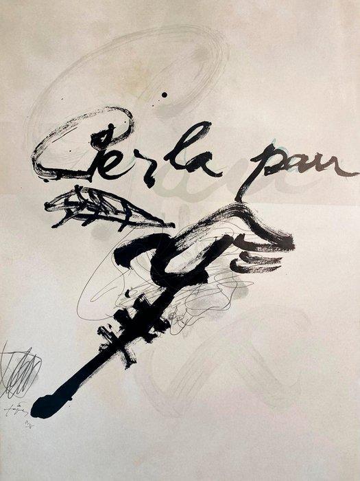 Antoni Tapies (1923-2012) - Per la pau, Antiek en Kunst, Antiek | Overige Antiek