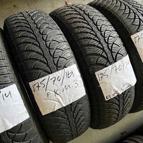 4 x Fulda Kristall Montero 3 175-70-14 Winterbanden 5,5mm, Auto-onderdelen, Banden en Velgen, 14 inch, Winterbanden, 175 mm, Personenwagen